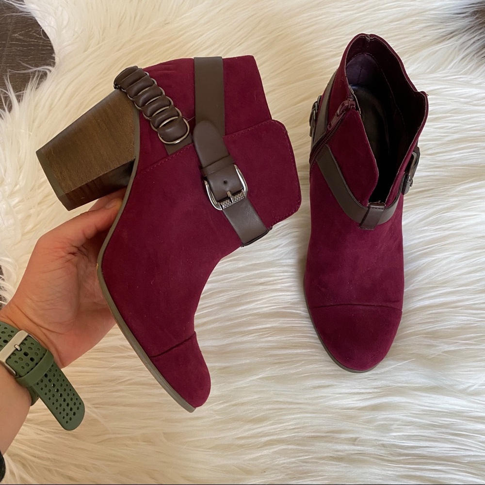 [Carlos by Carlos Santana] Heeled Buckle Bootie